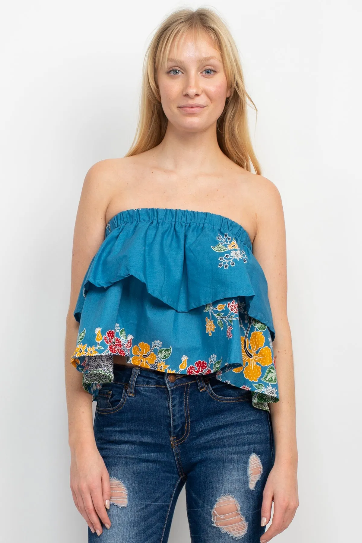 Aloha Bali Strapless Crop