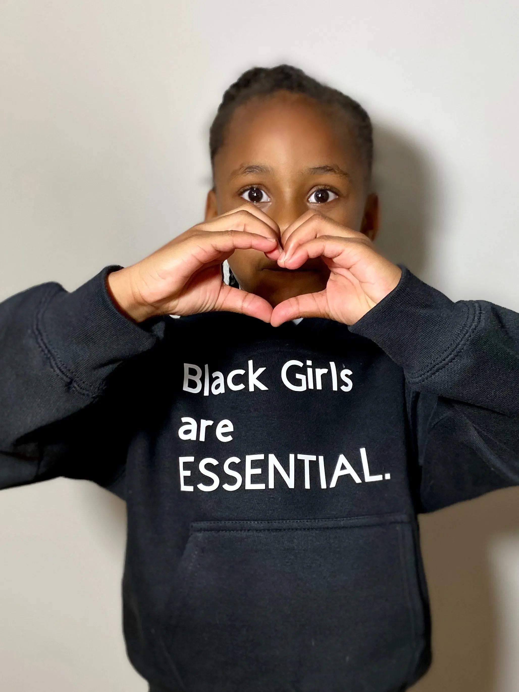 Black Girls/Boys Are Essential -Toddler Hoodies