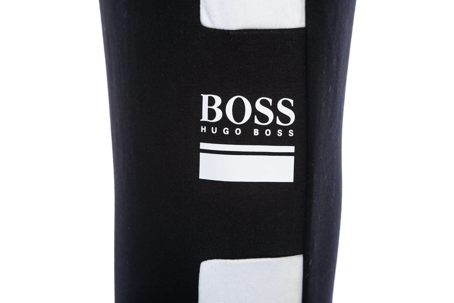 BOSS Halvo Sweatpant in Black & White