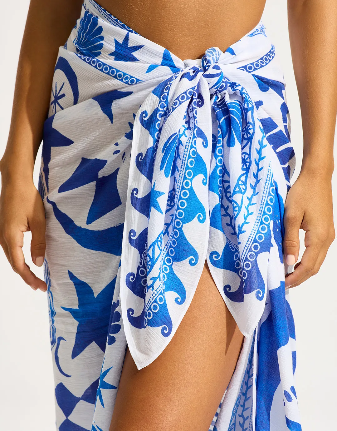 Corfu Sarong - Azure