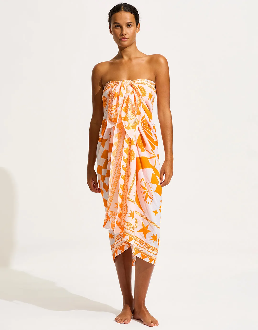 Corfu Sarong - Turmeric