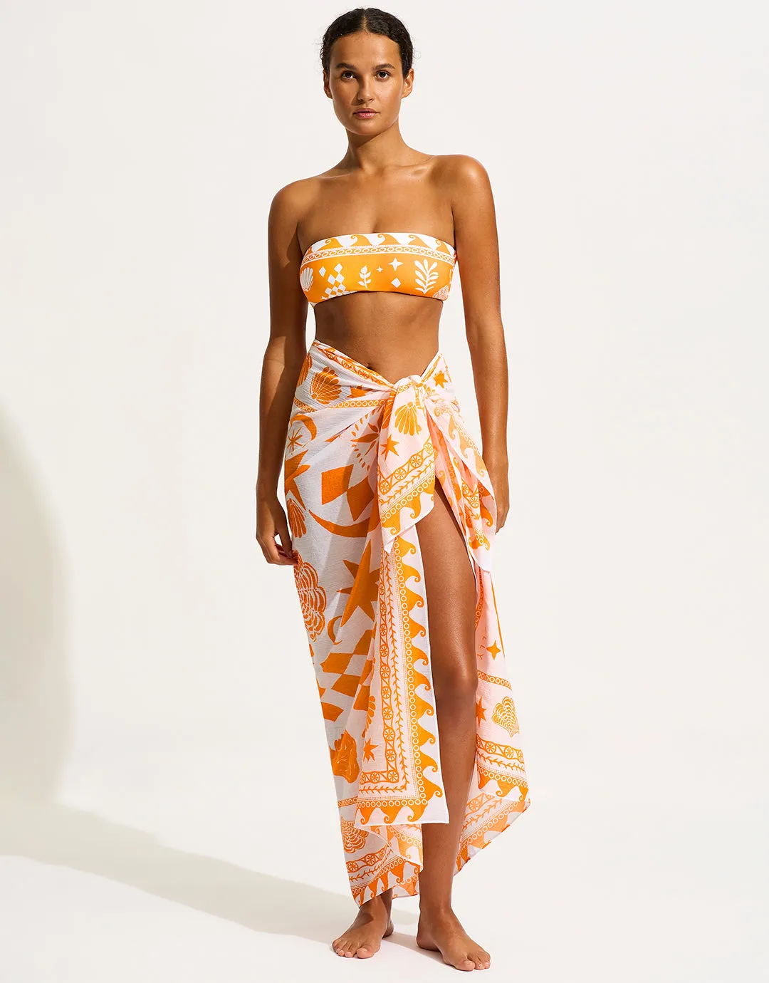 Corfu Sarong - Turmeric