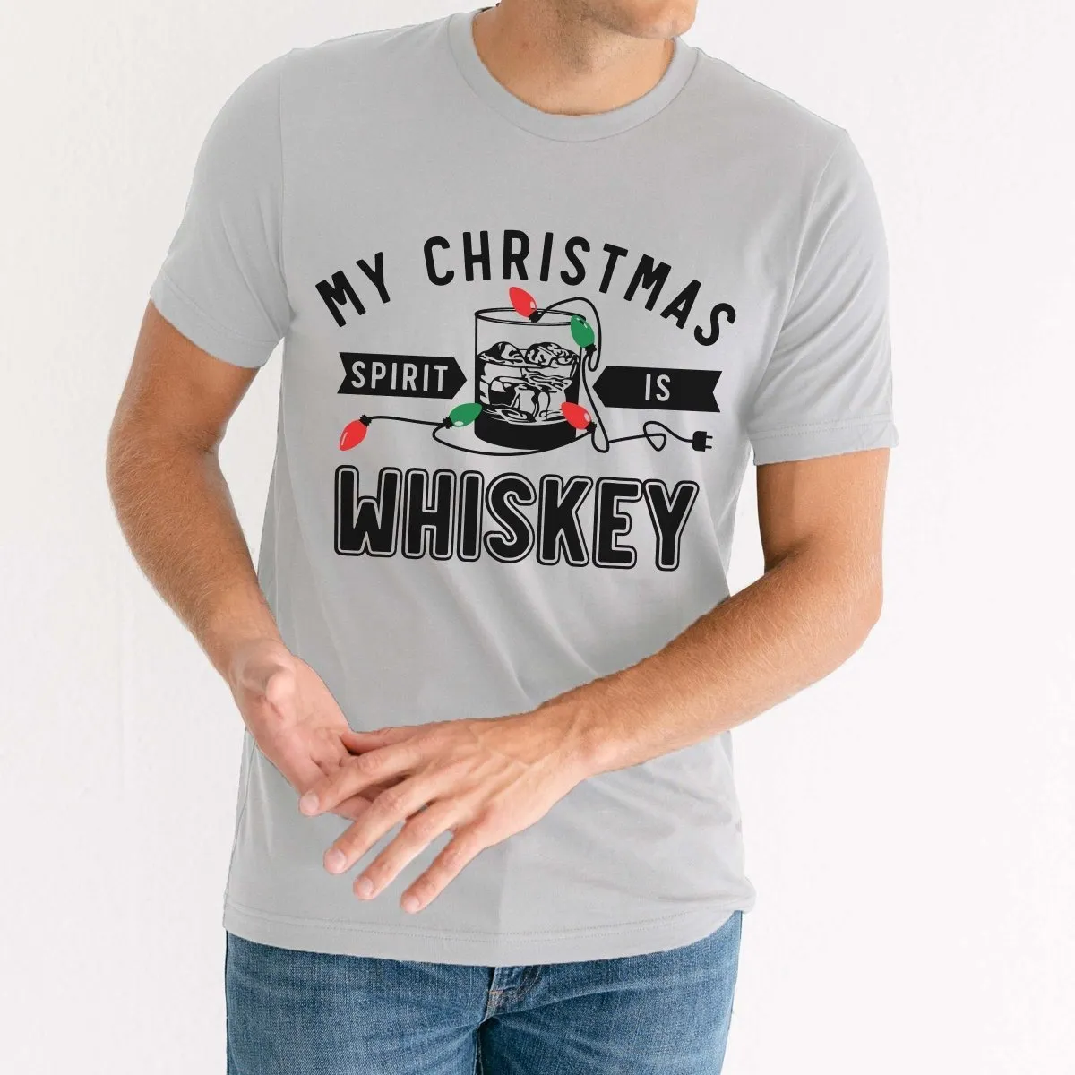 Couple Christmas Holiday & Christmas Spirit Wholesale Bella Graphic Tee - Fast Shipping