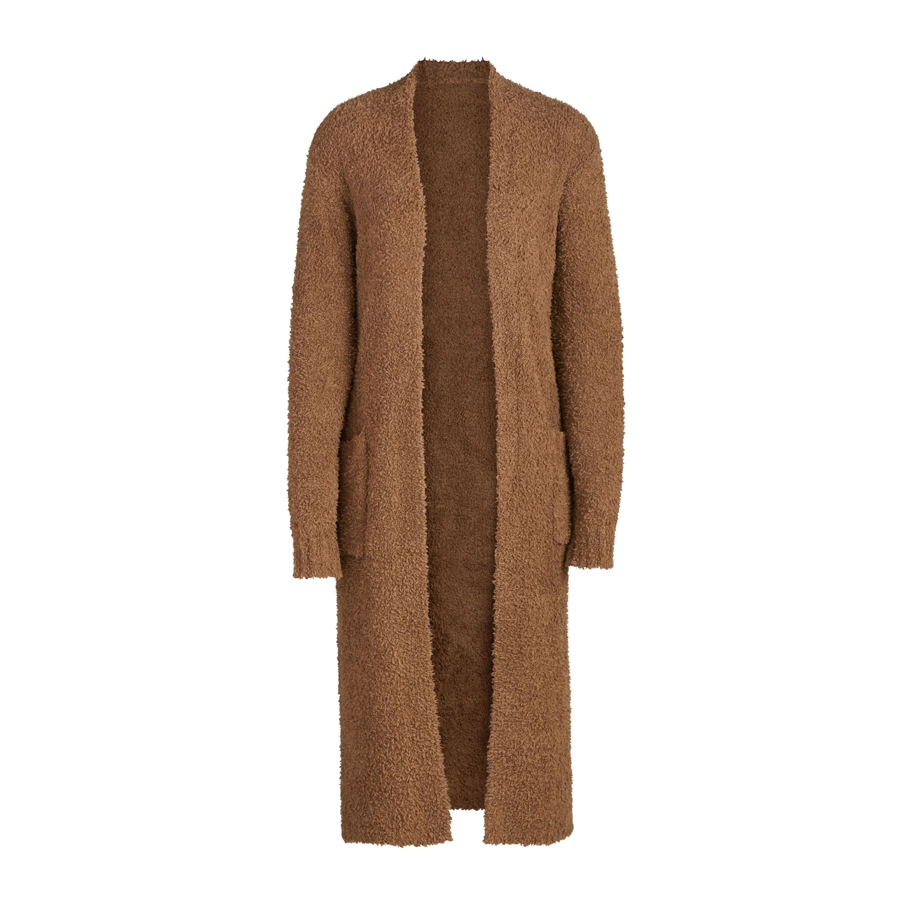 COZY KNIT ROBE  | CAMEL