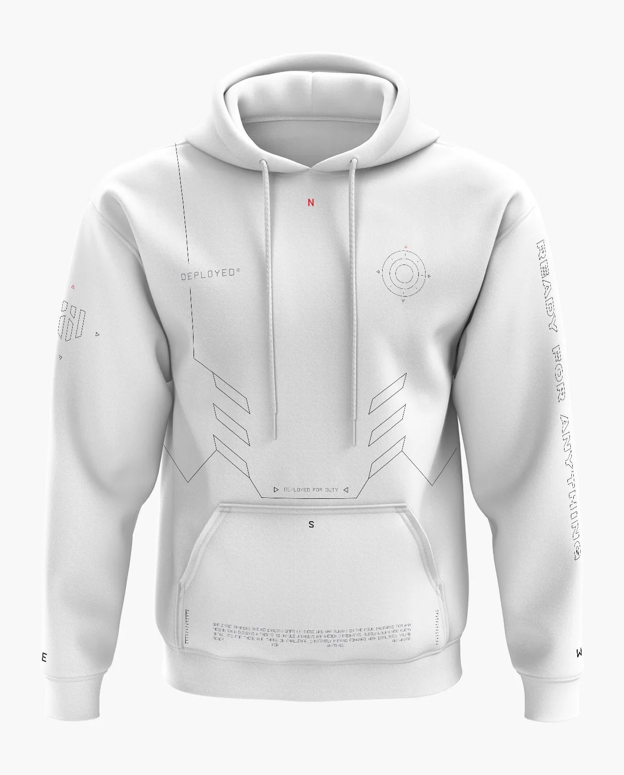 DEPLOYED AGENT Snow Soft Premium Hoodie