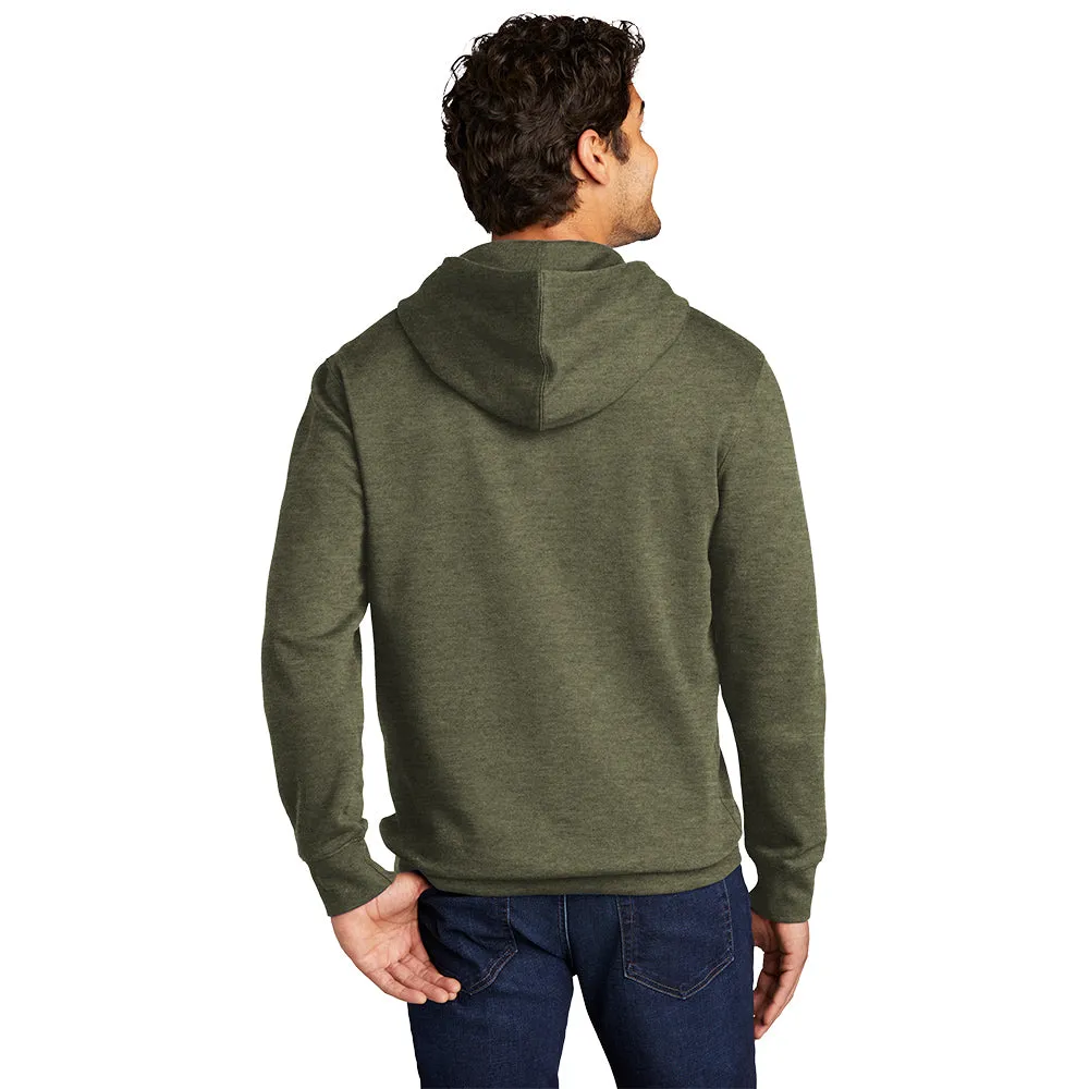 District DT6100 V.I.T. Fleece Hoodie - Heathered Olive