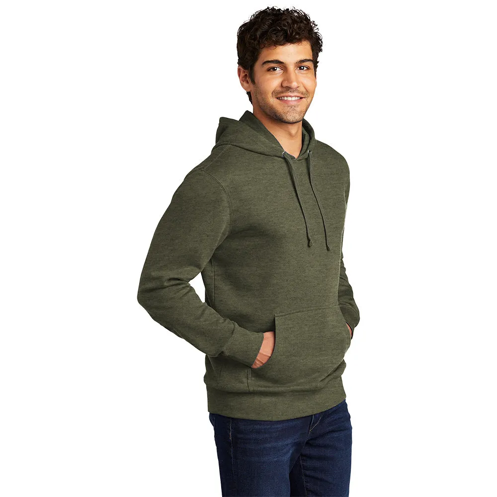 District DT6100 V.I.T. Fleece Hoodie - Heathered Olive