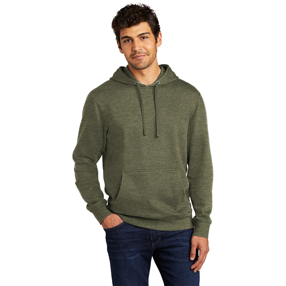 District DT6100 V.I.T. Fleece Hoodie - Heathered Olive