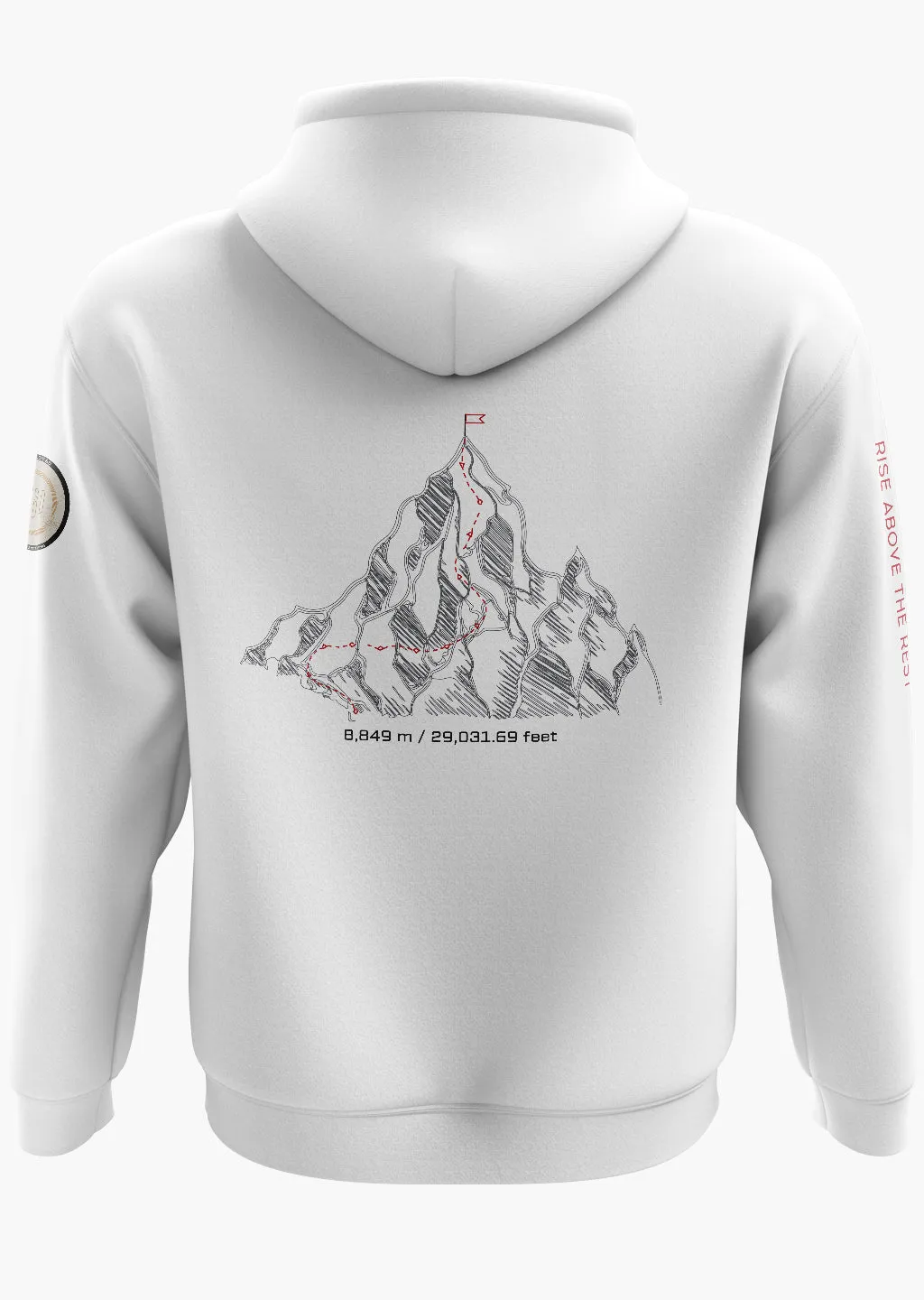 Everest Expedition Snow Soft Premium Hoodie