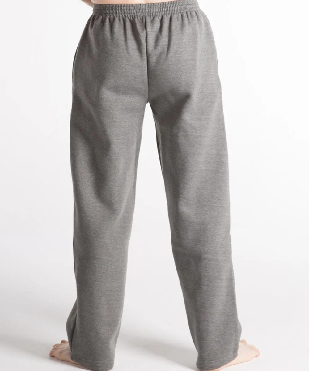 Fleece Short Men's Sweatpants - Relaxed Fit - Black Navy and Heathered Graphite Colors Available