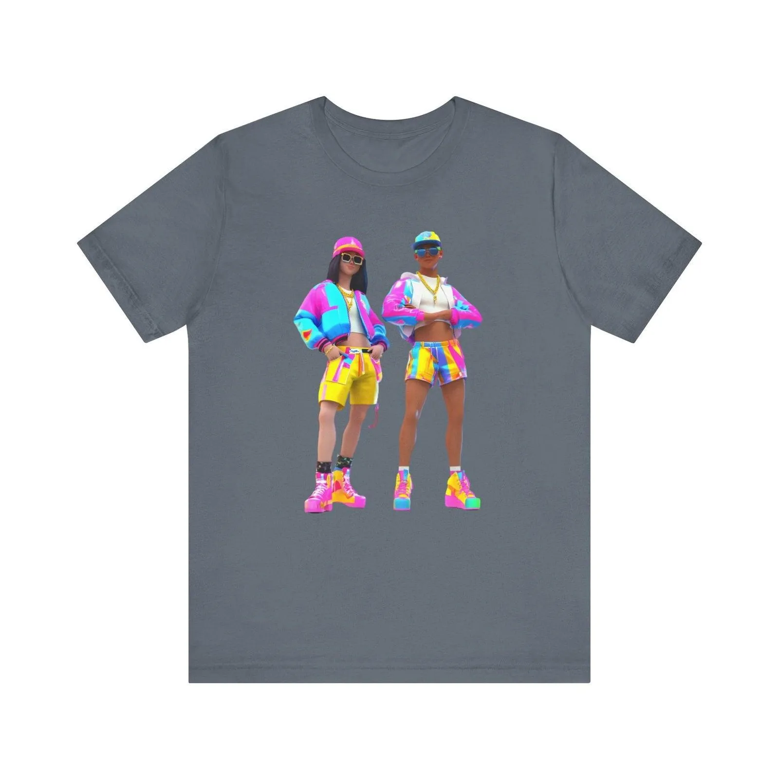 Fortnite Neon Vibes Duo T Shirt