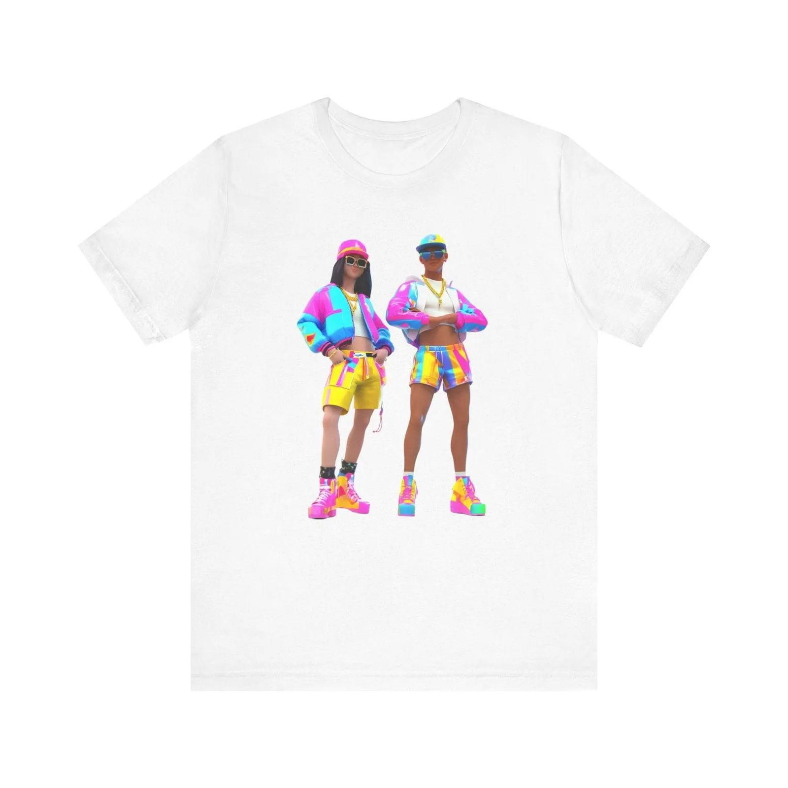 Fortnite Neon Vibes Duo T Shirt