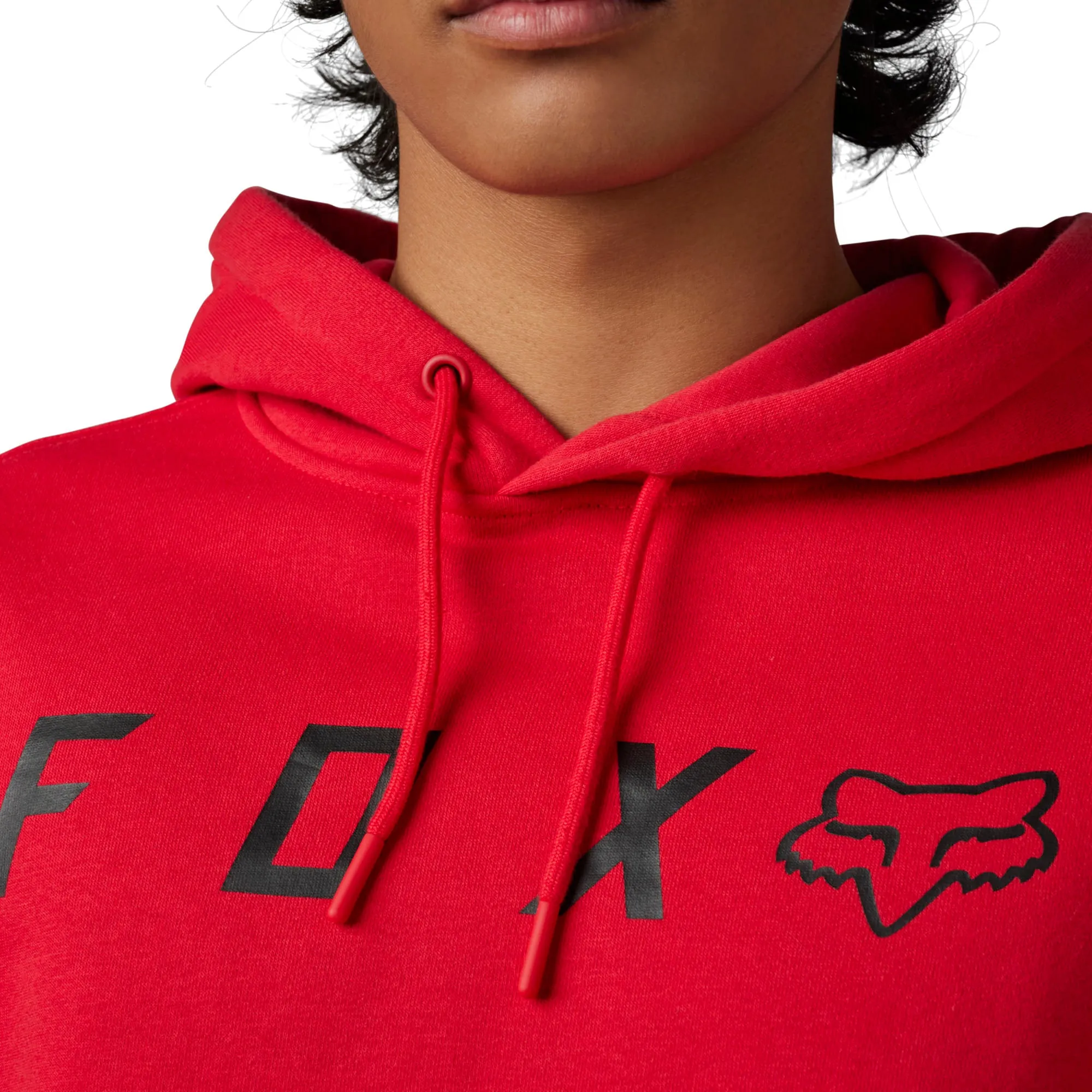 Fox Racing Absolute Pullover Fleece Hoodie Flame Red