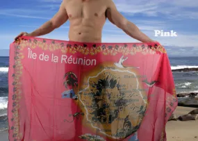 Island Retreat Sarong - Pink  - BLOWOUT SALE!