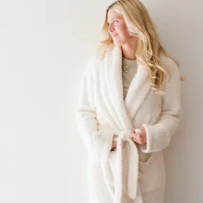 Ivory Cozy Bamboni Robe