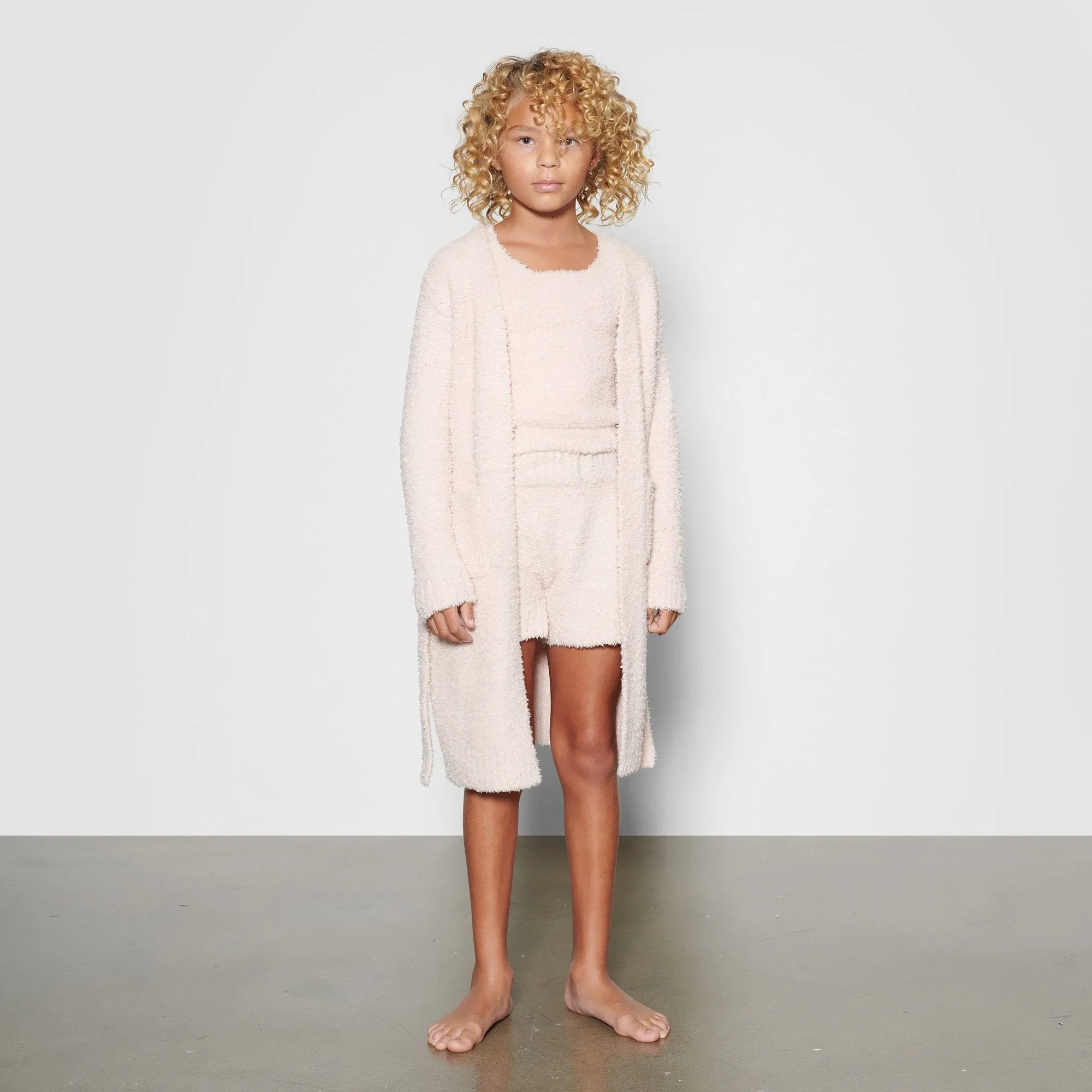 KIDS COZY KNIT ROBE | DUSK