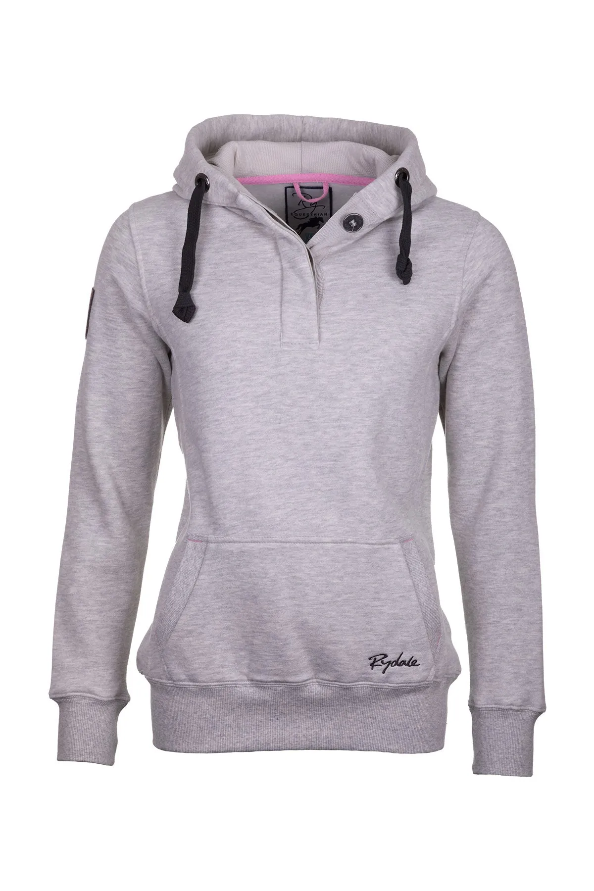 Ladies Button Hoodie