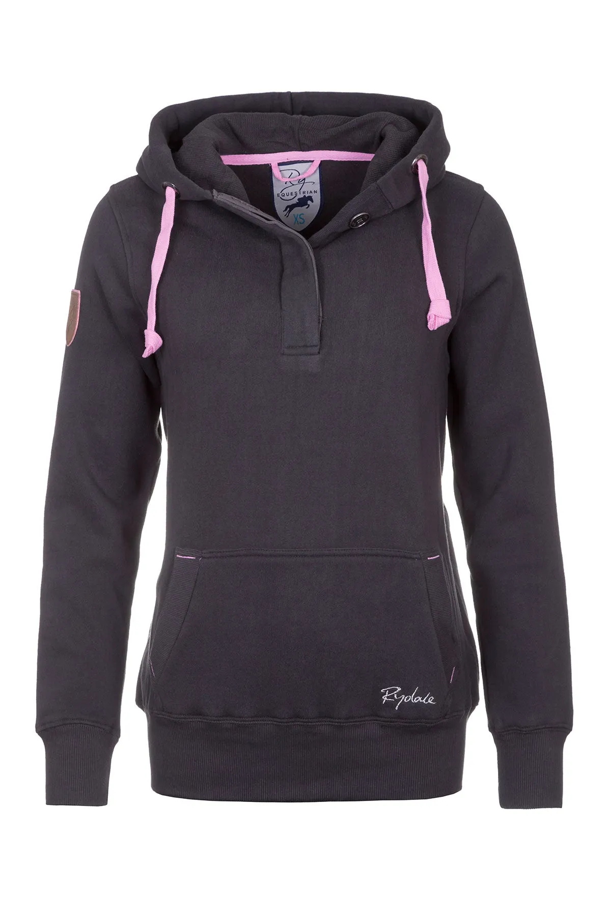 Ladies Button Hoodie