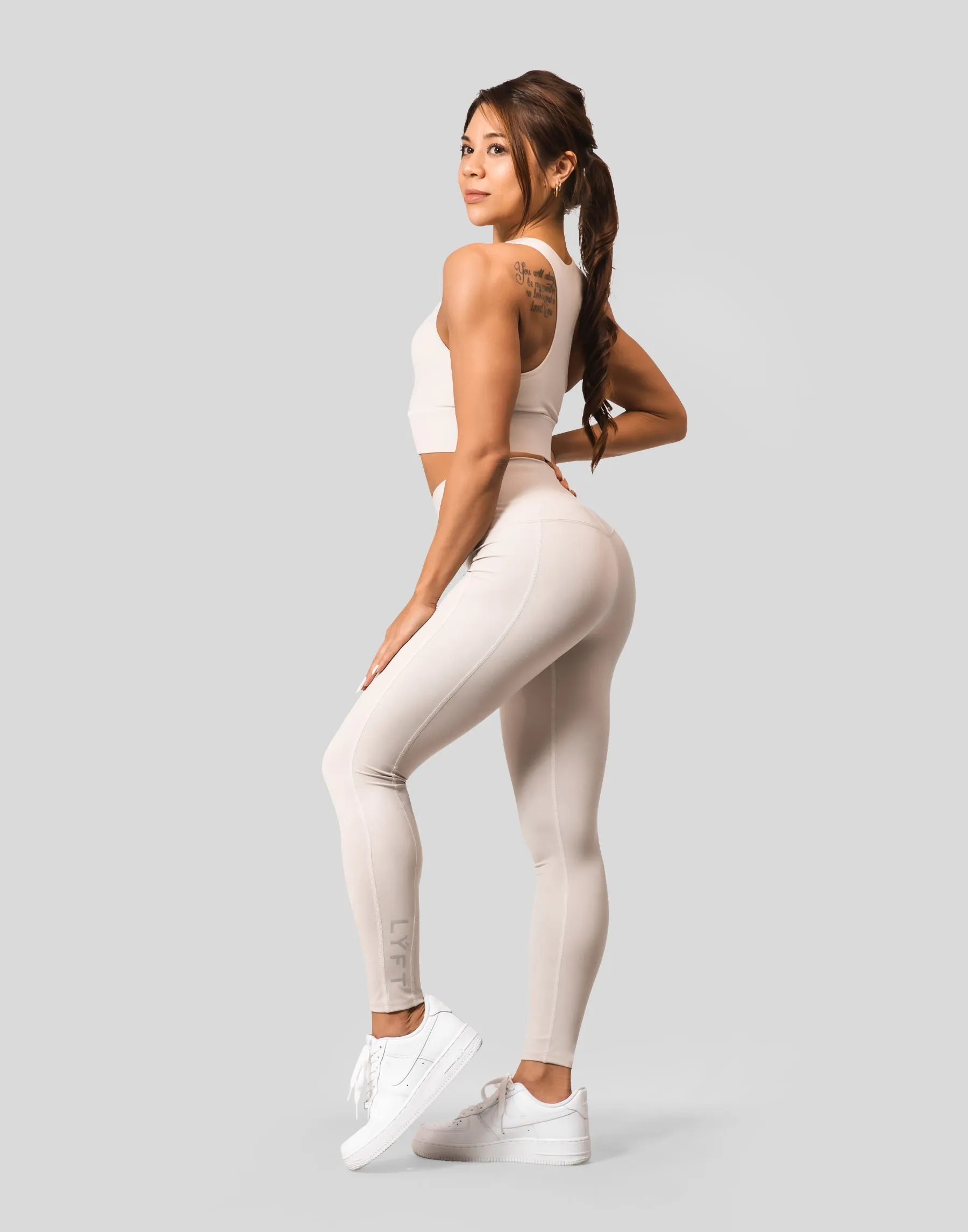 LÝFT Standard Leggings - Ivory