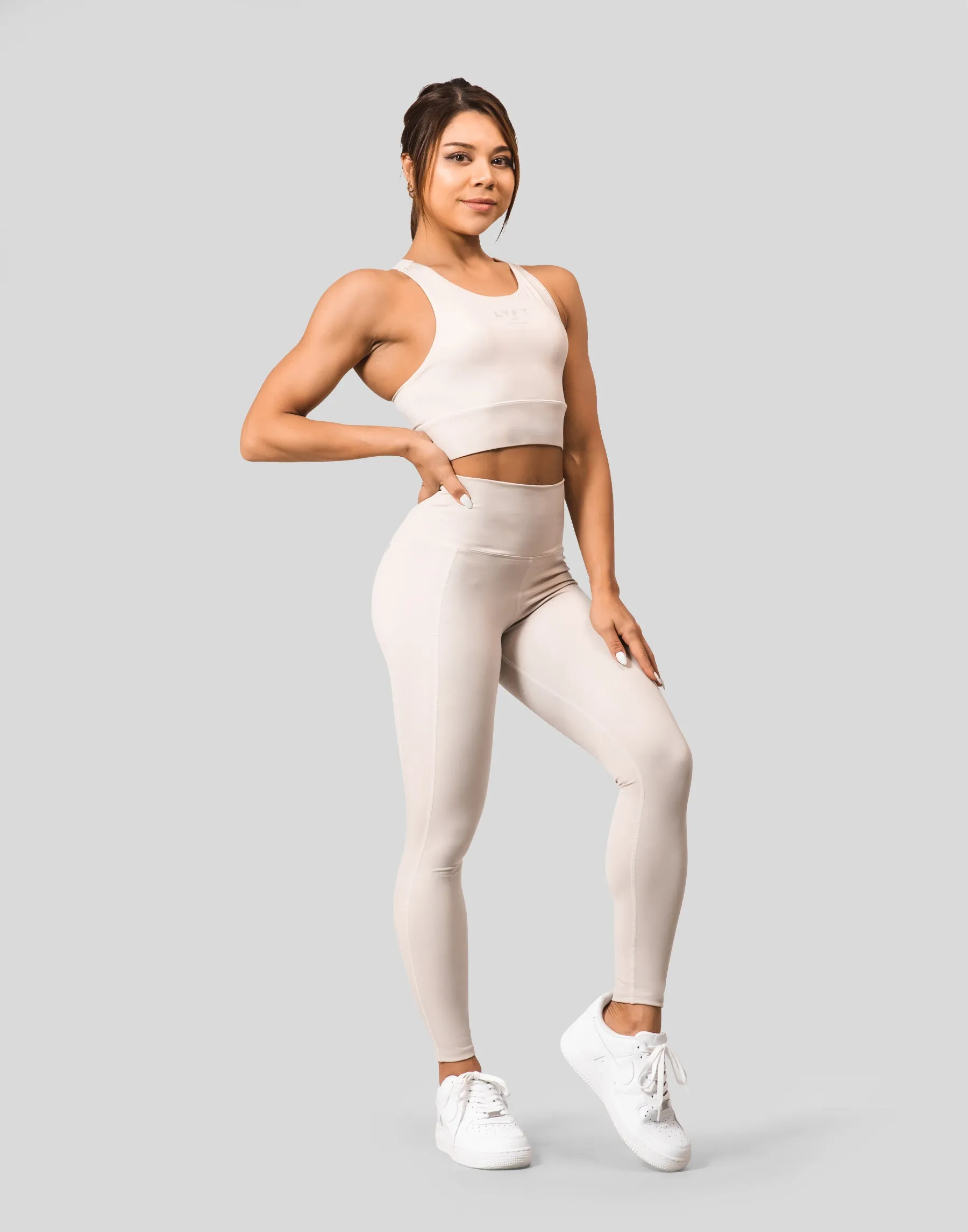 LÝFT Standard Leggings - Ivory