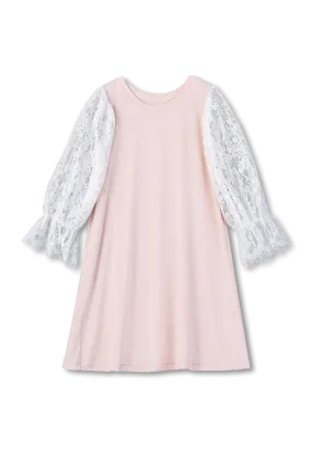 LISETTE - GIRLS' NIGHTDRESS IN PINK