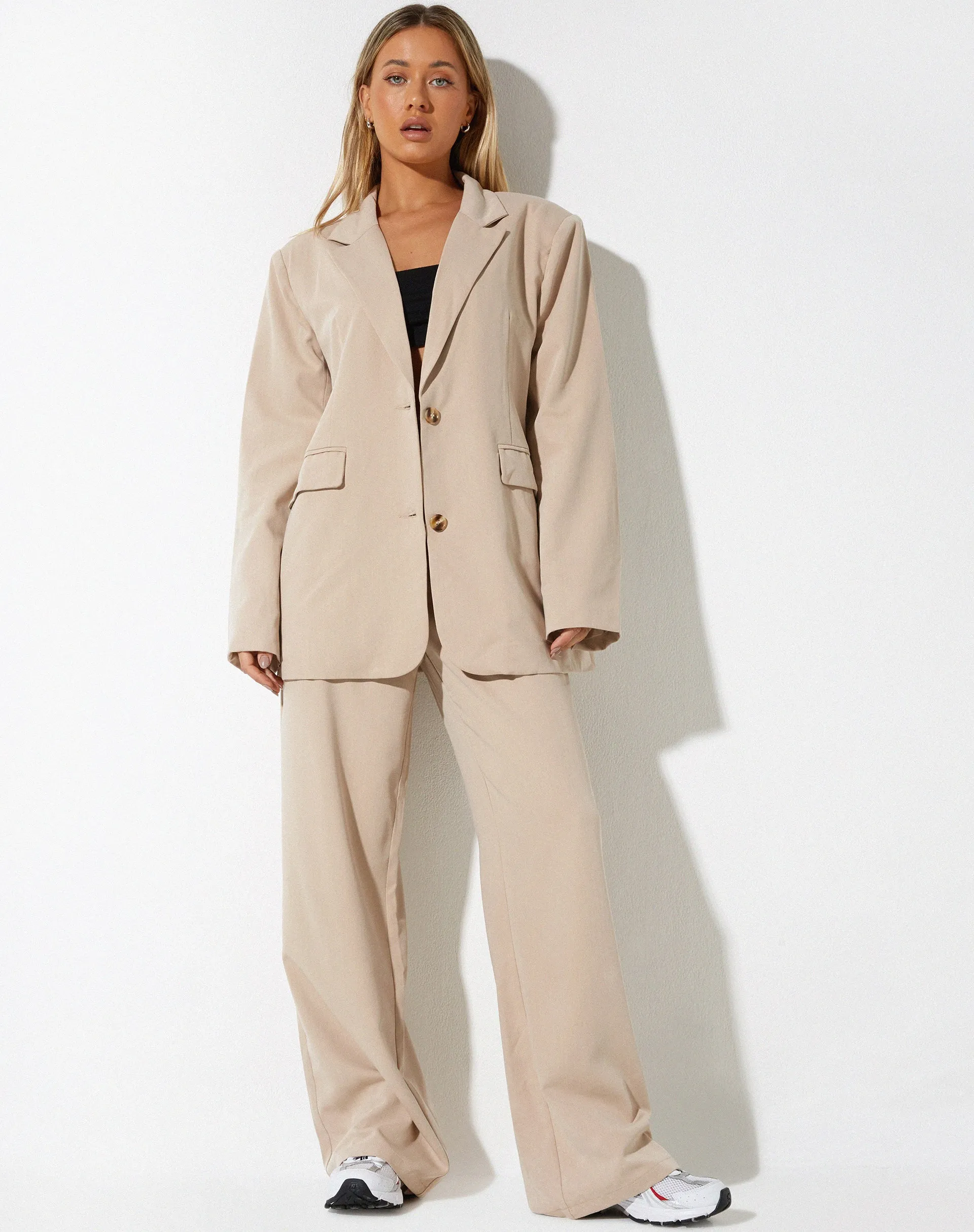 Malva Blazer in Soft Tailoring Beige