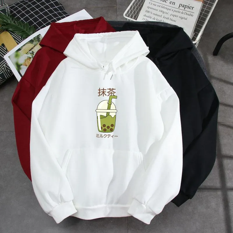 Matcha Milk Tea Soft Hoodie