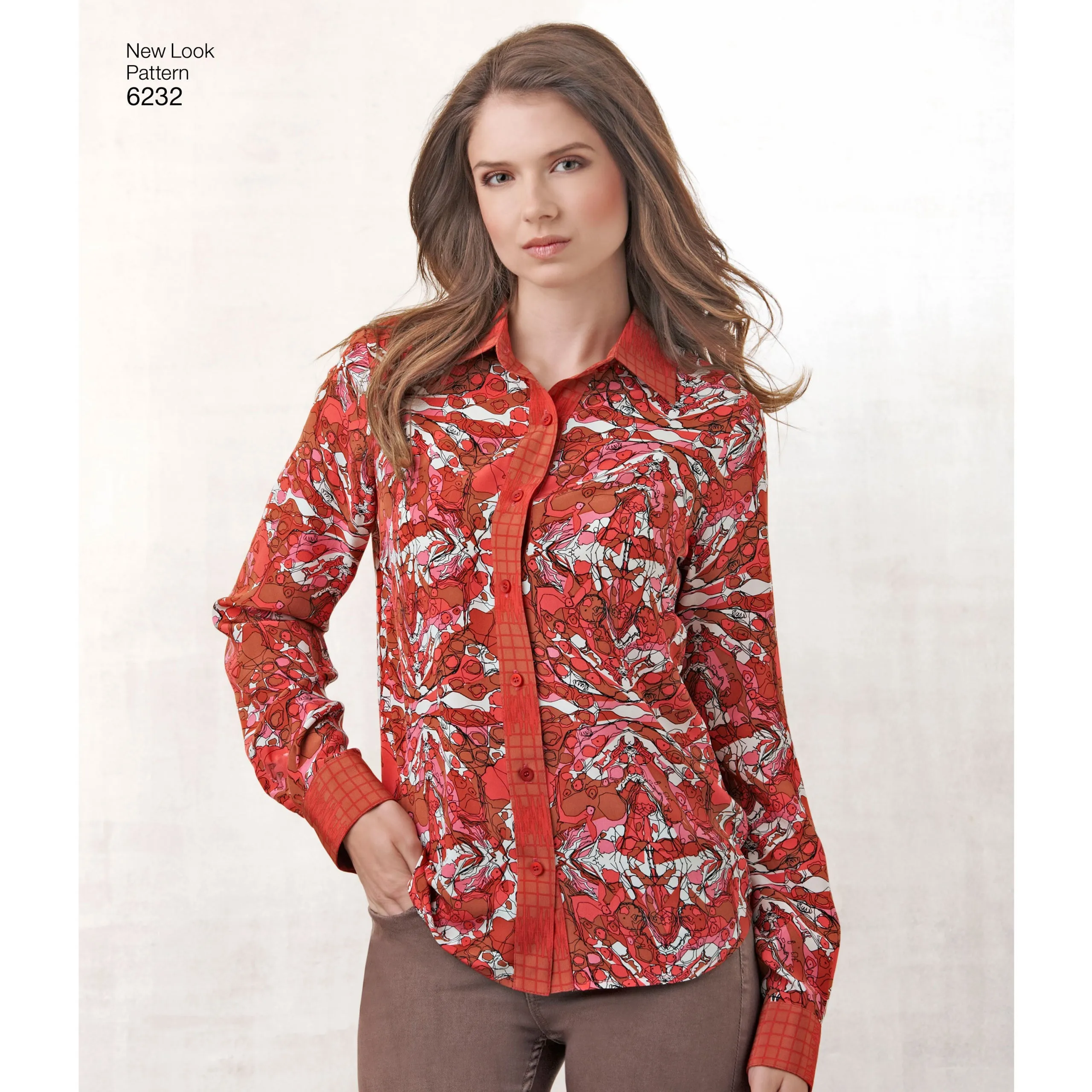 New Look 6232 Misses' and Men's Shirts sewing pattern