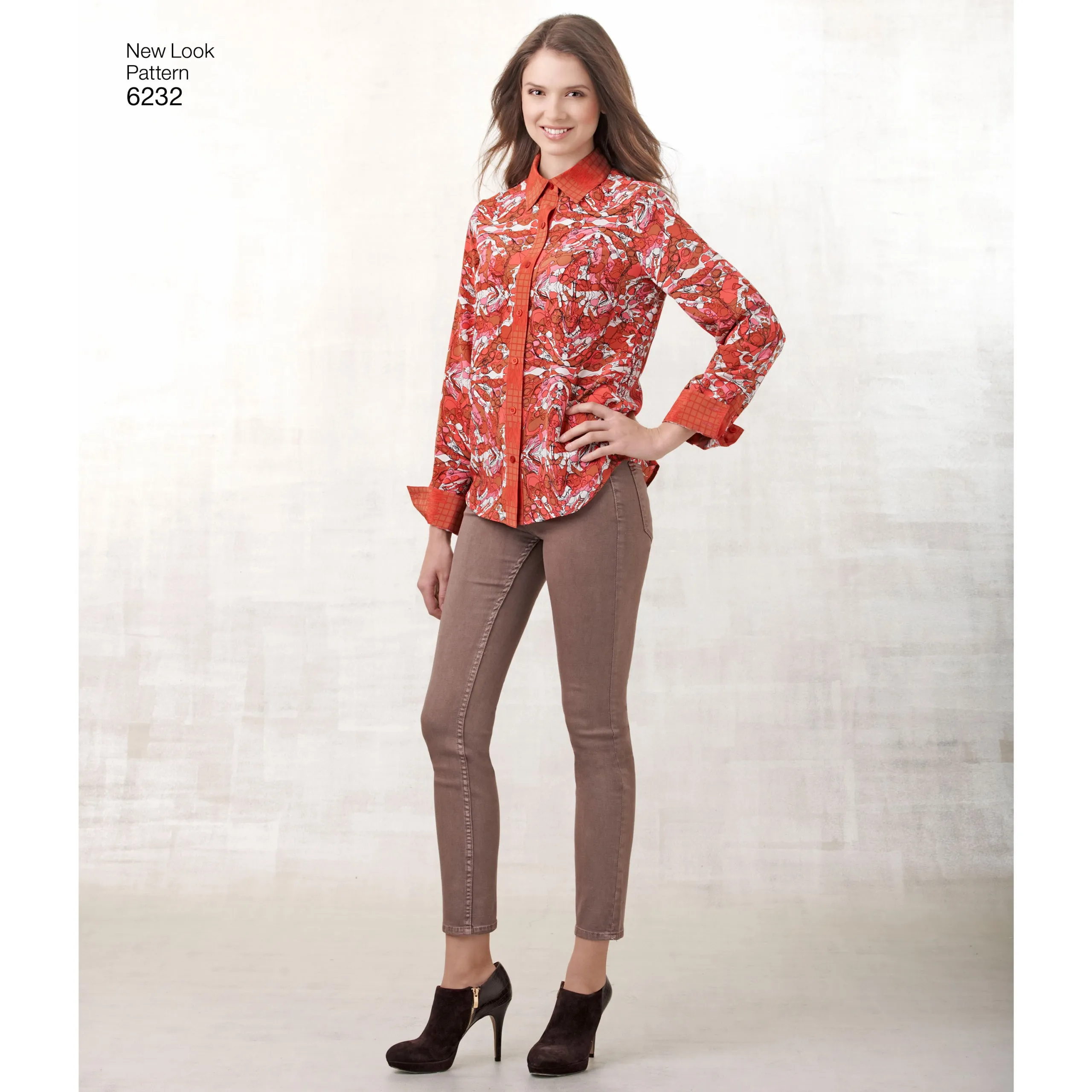 New Look 6232 Misses' and Men's Shirts sewing pattern