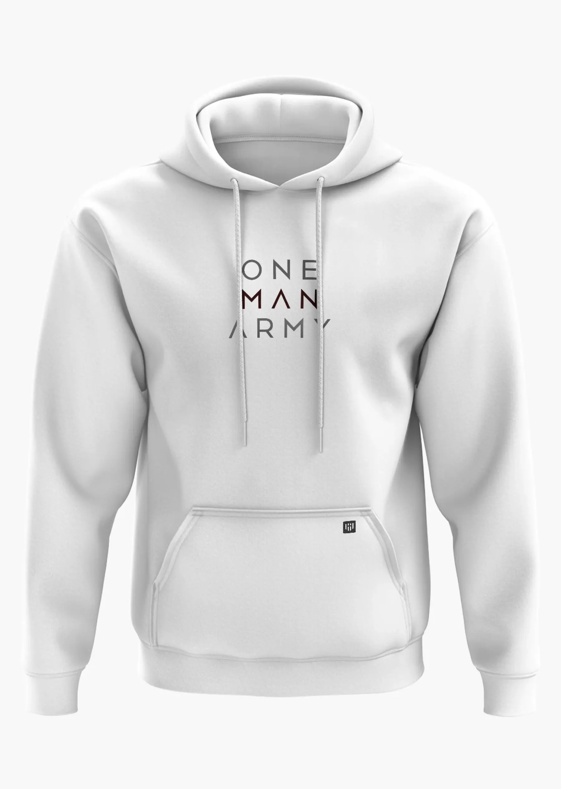 One Man Army Snow Soft Premium Hoodie