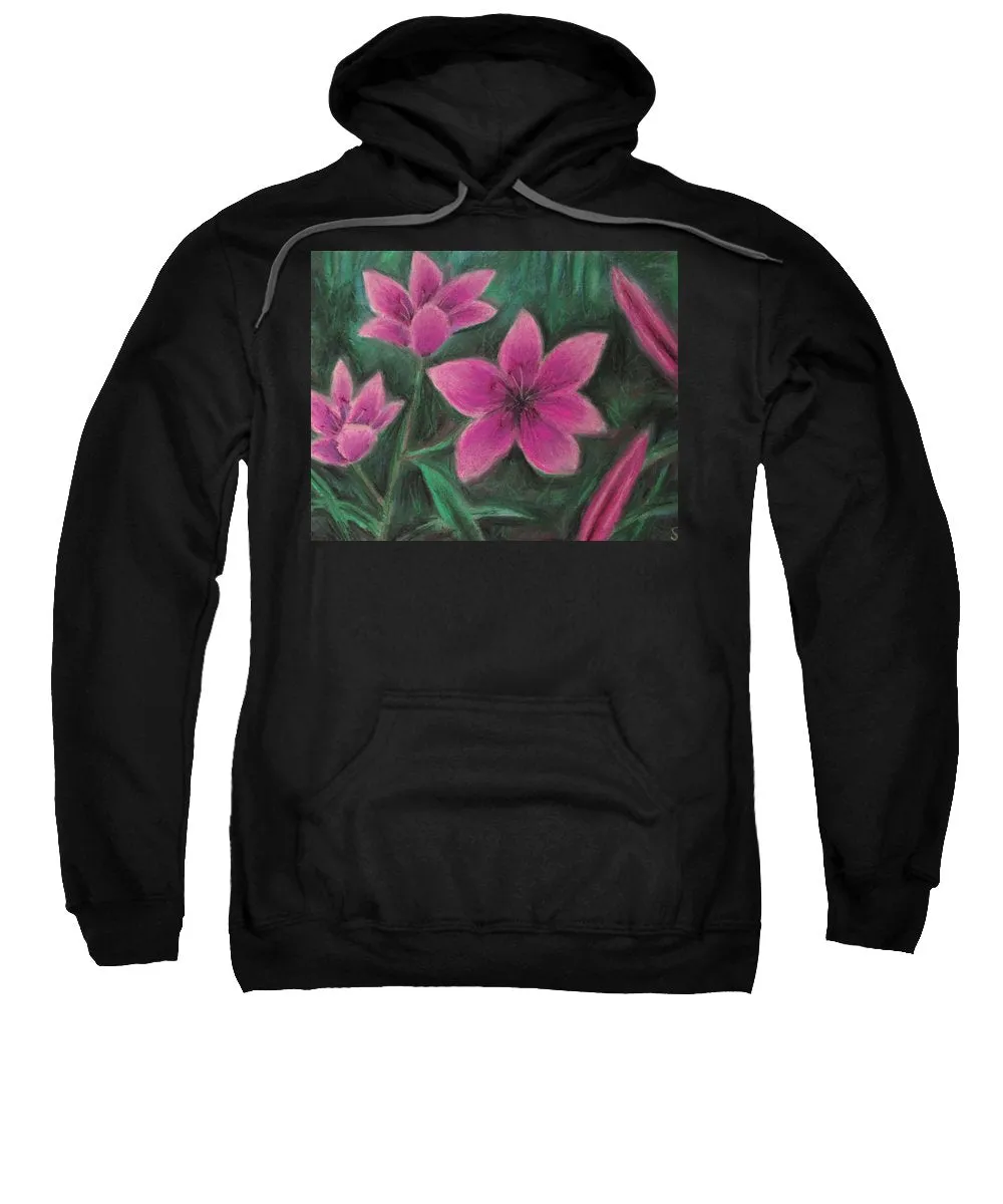 Pink Lilies - Sweatshirt