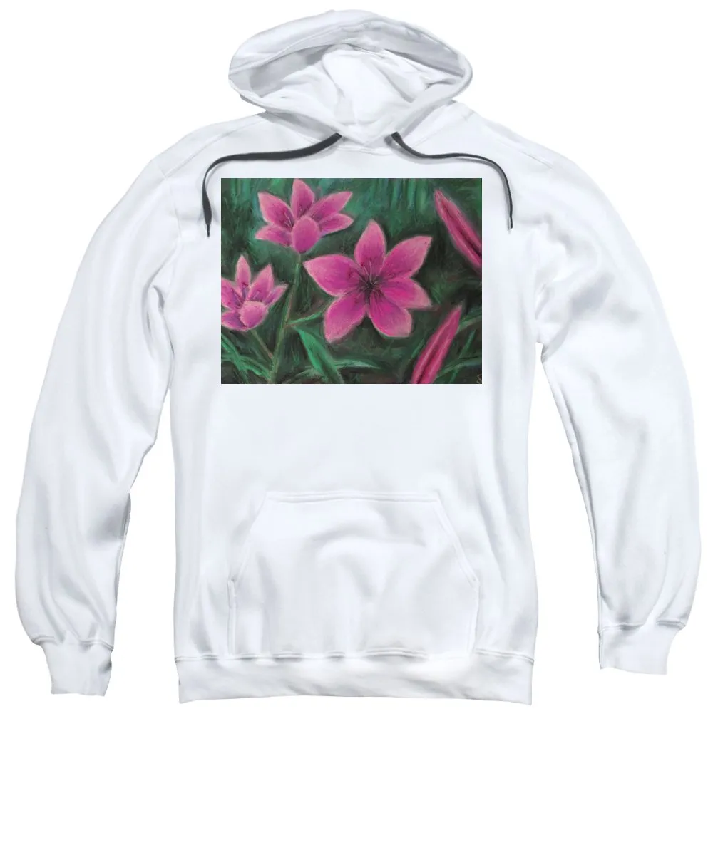 Pink Lilies - Sweatshirt