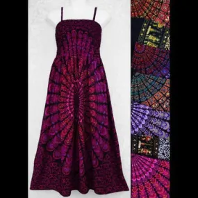 Primitive Mandala Sarong Dress