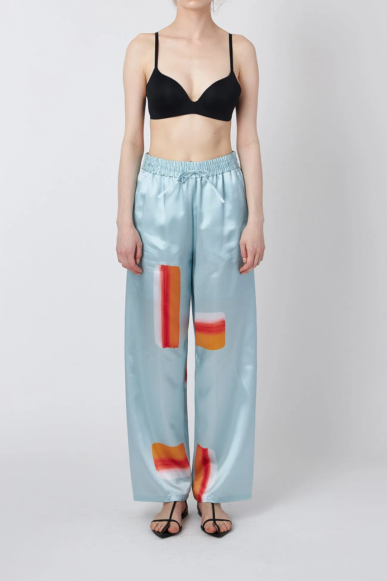 Printed Relaxed Pants