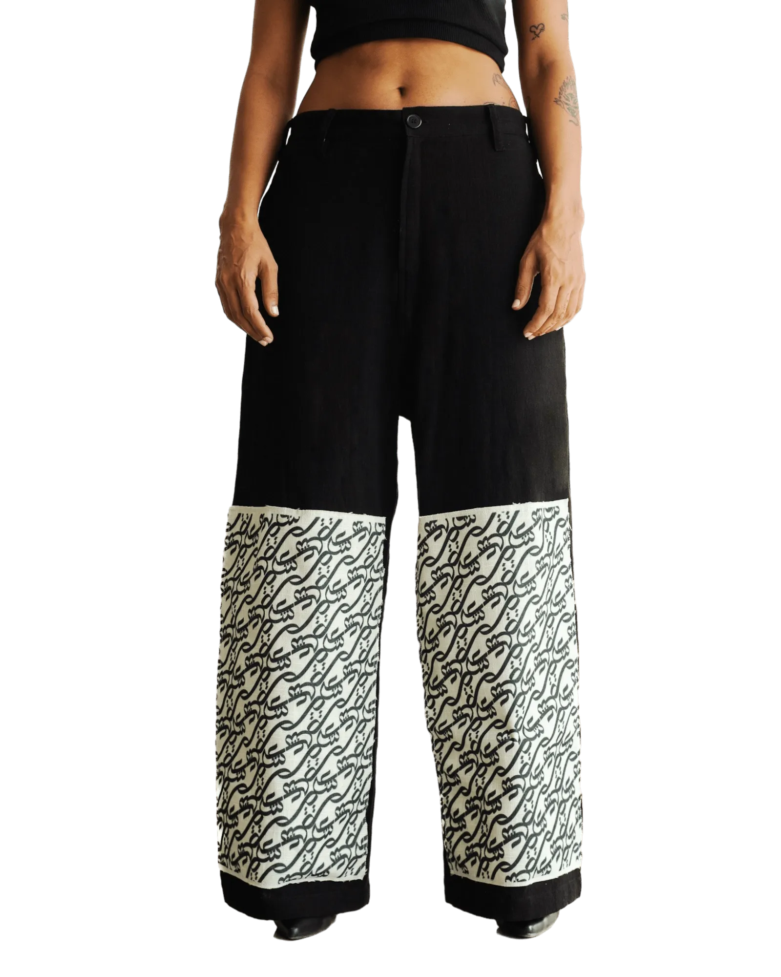 "ISHQ" RELAXED PANTS