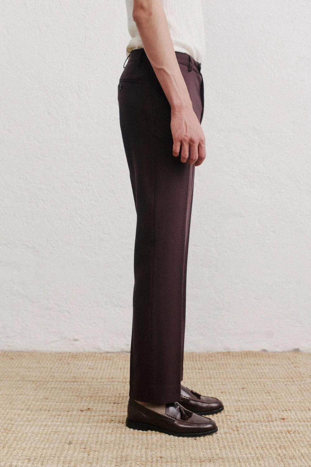 RELAXED TAILORED TROUSERS