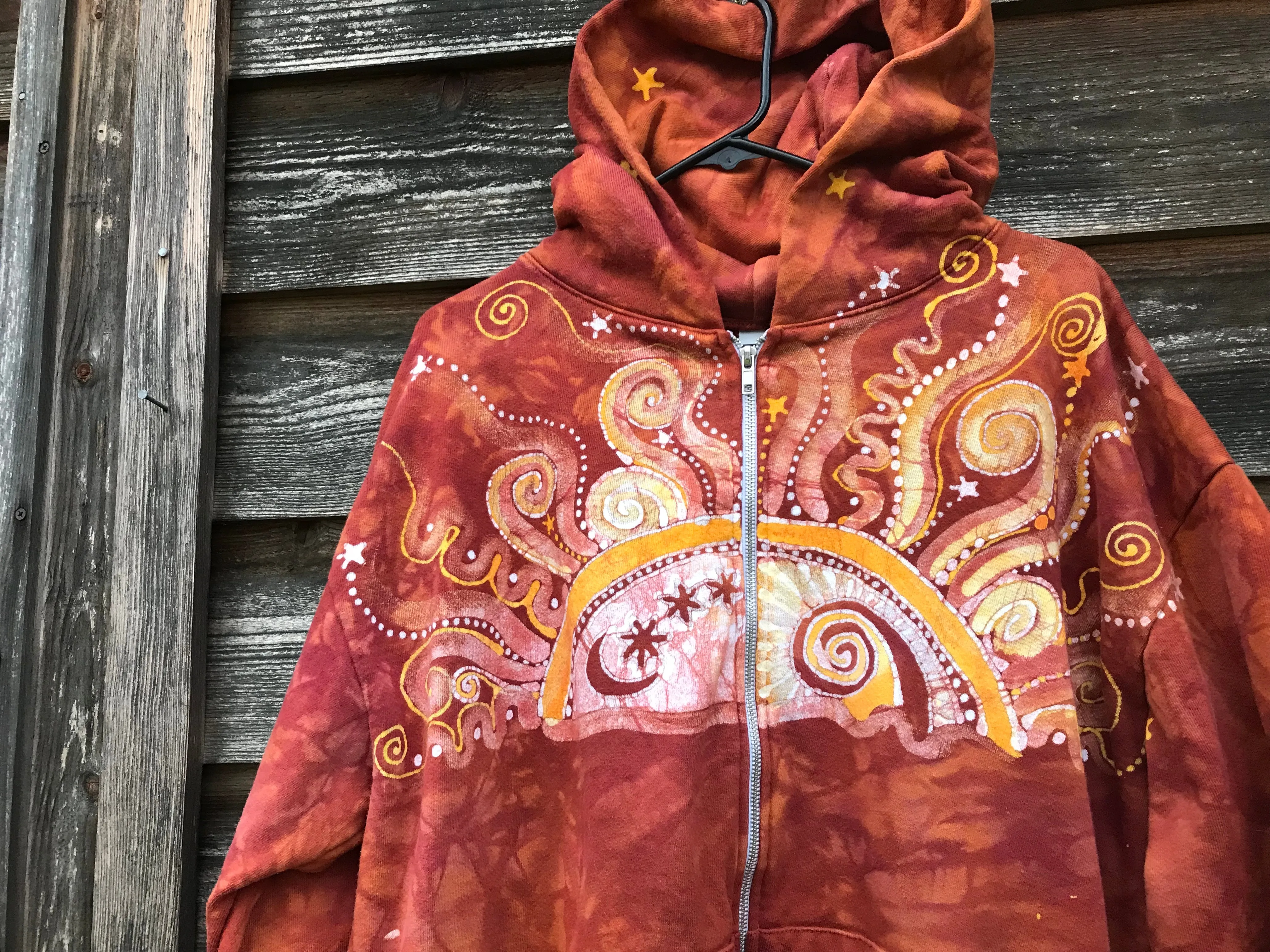 RESERVED for Diane MEMBERSHIP ONLY - Handcrafted Batik Zipper Hoodie Combo