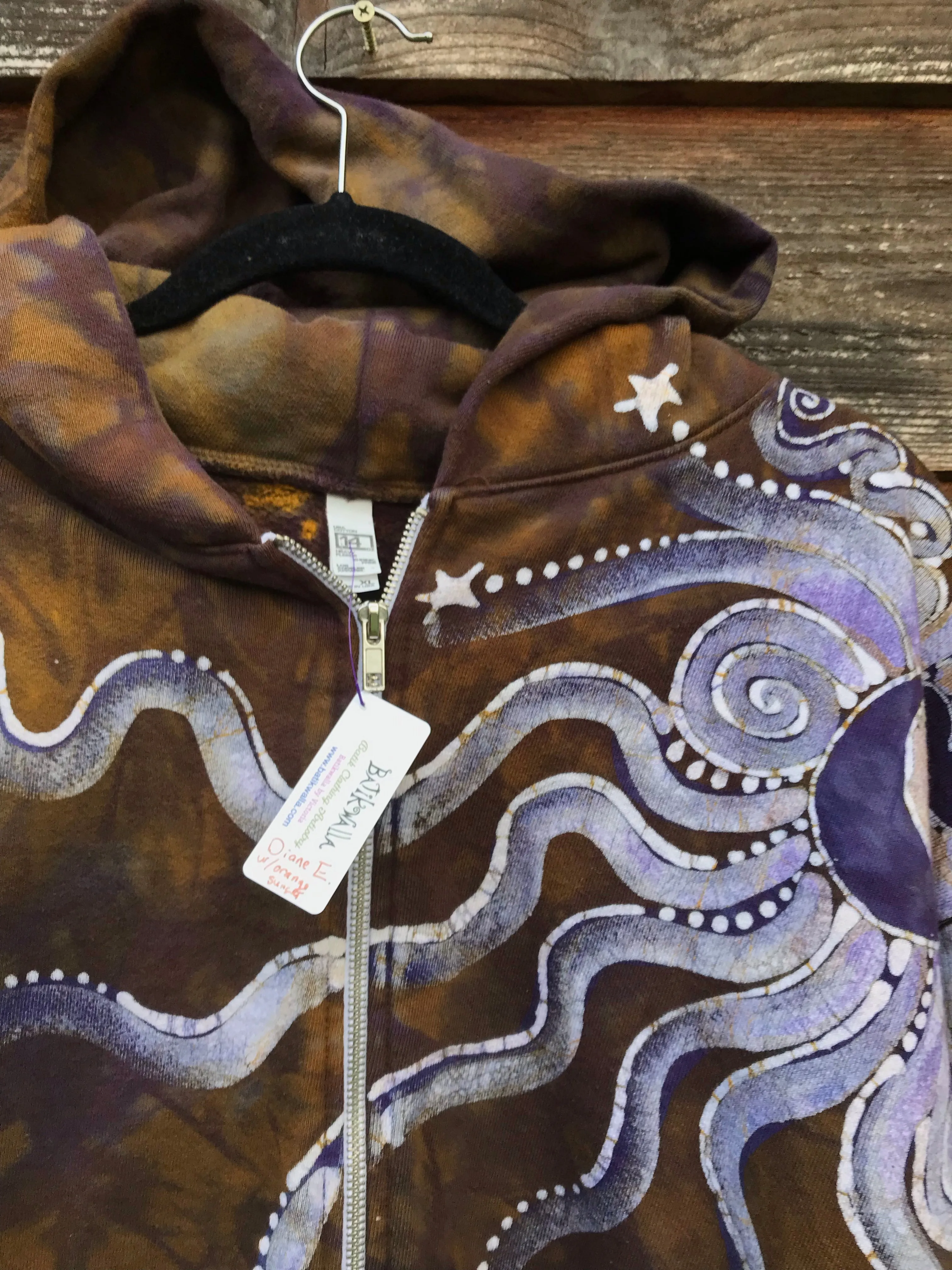 RESERVED for Diane MEMBERSHIP ONLY - Handcrafted Batik Zipper Hoodie Combo