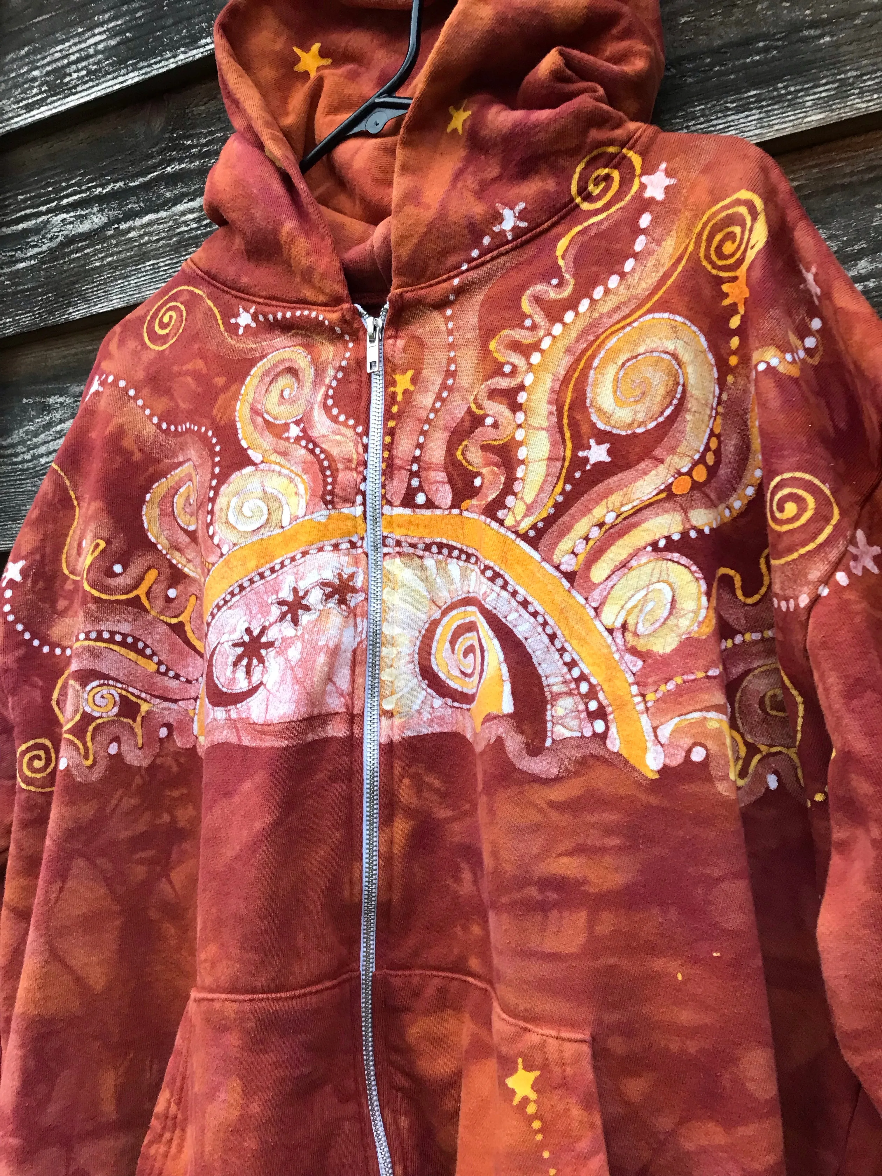 RESERVED for Diane MEMBERSHIP ONLY - Handcrafted Batik Zipper Hoodie Combo