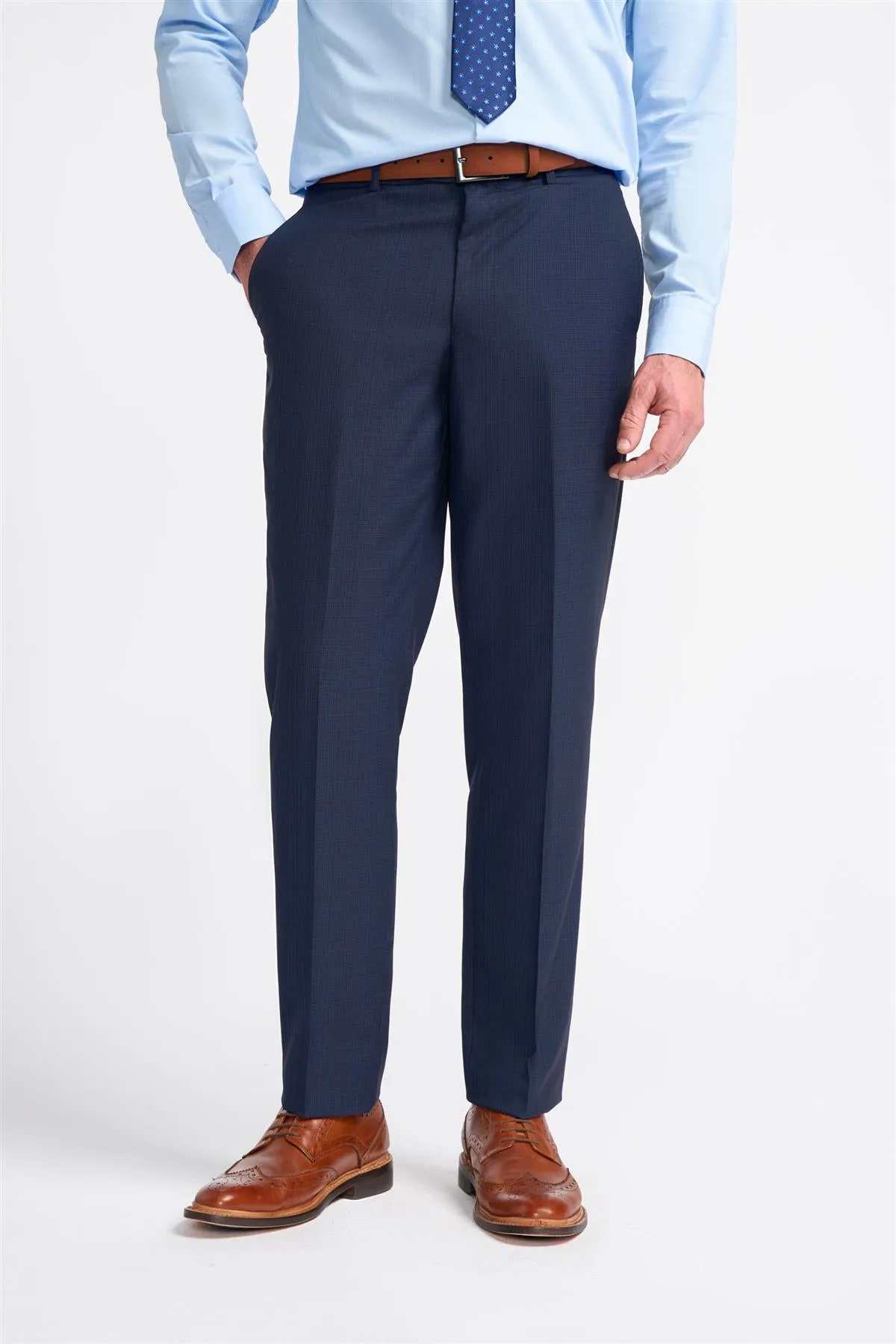 Seeba Navy Trousers