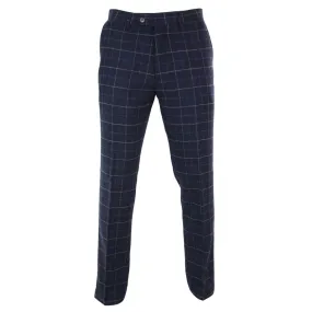 Shelby - Men's Classic Tweed Check Vintage Trousers