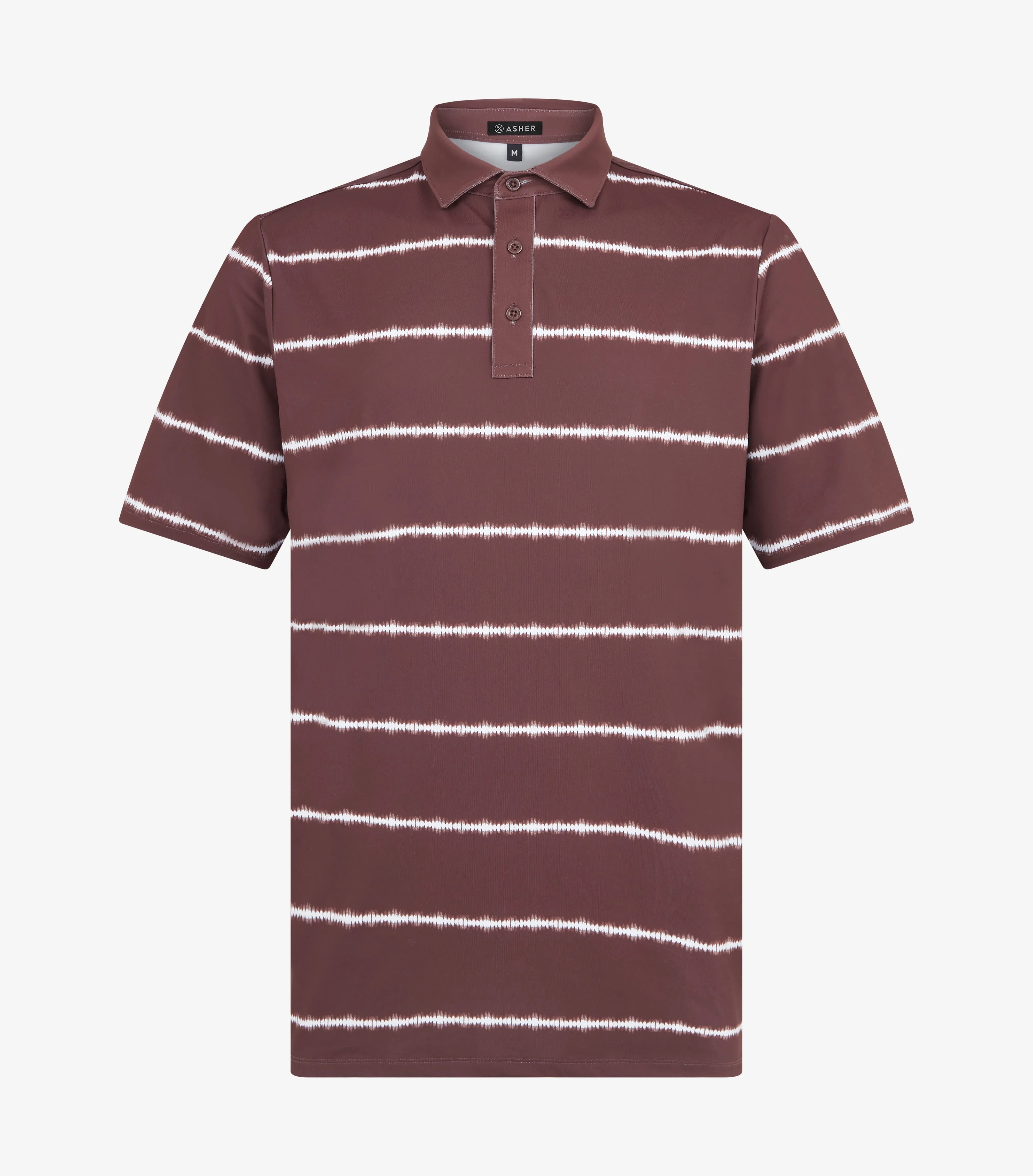 Shibori Stripe Polo