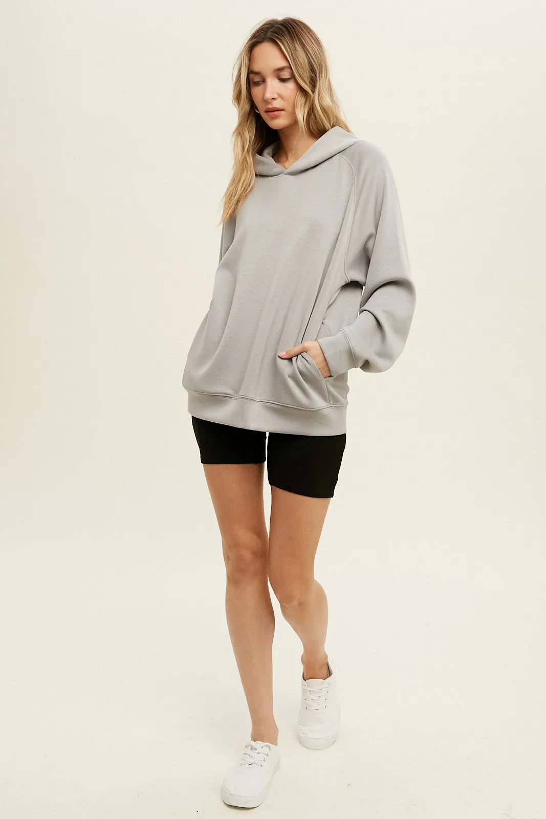 SOFT CASUAL SCUBA HOODIE