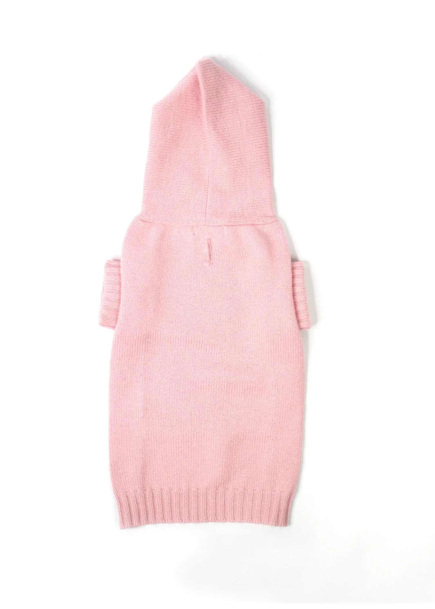 SOFT PINK CASHMERE HOODIE