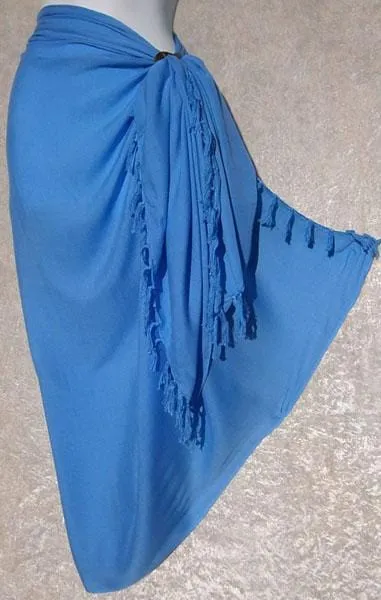 Solid Color Plain Sarongs