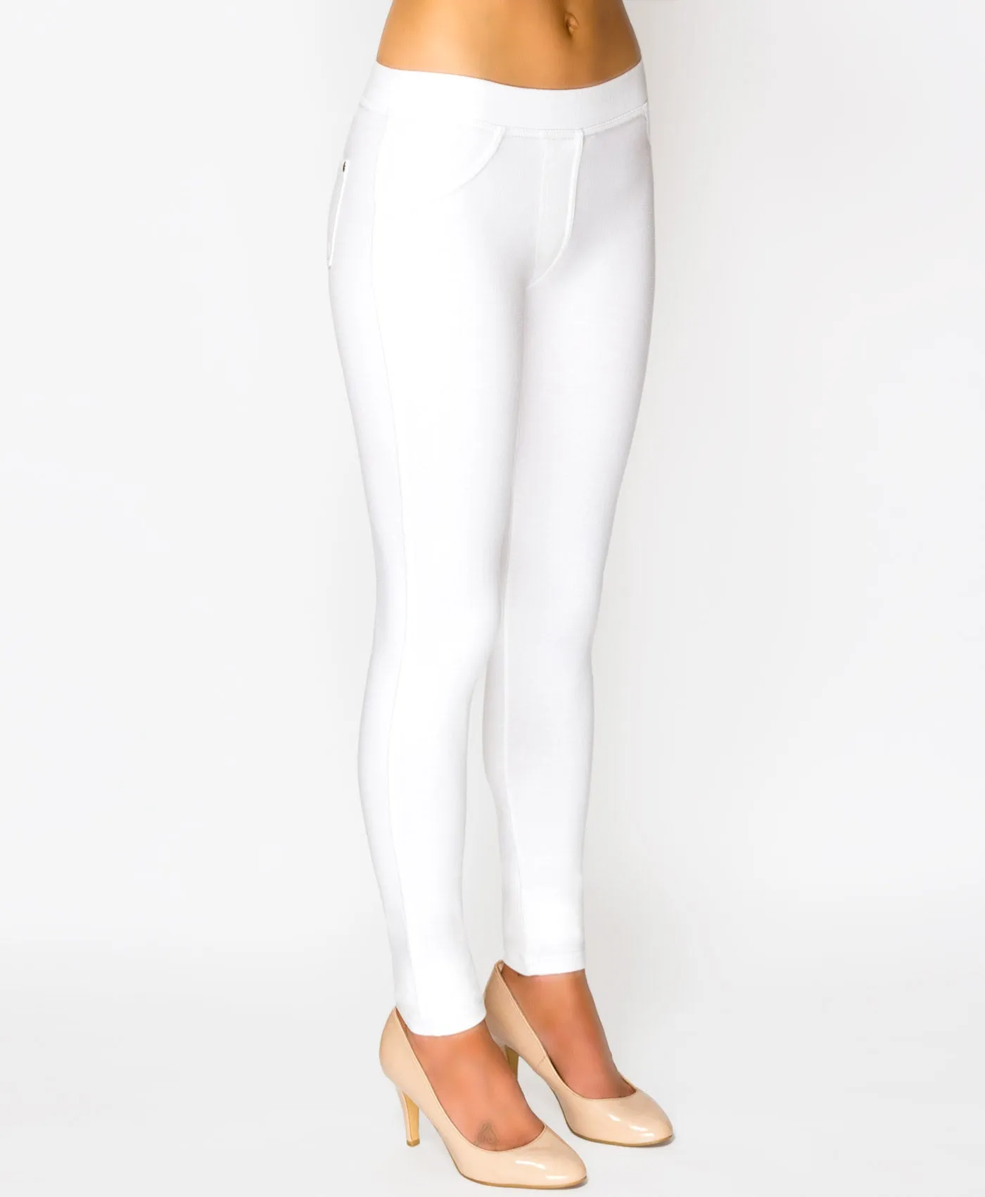 Stretch Denim Look Jeggings