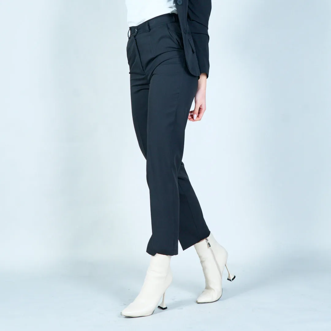 Tailored high-waist trousers wholesale