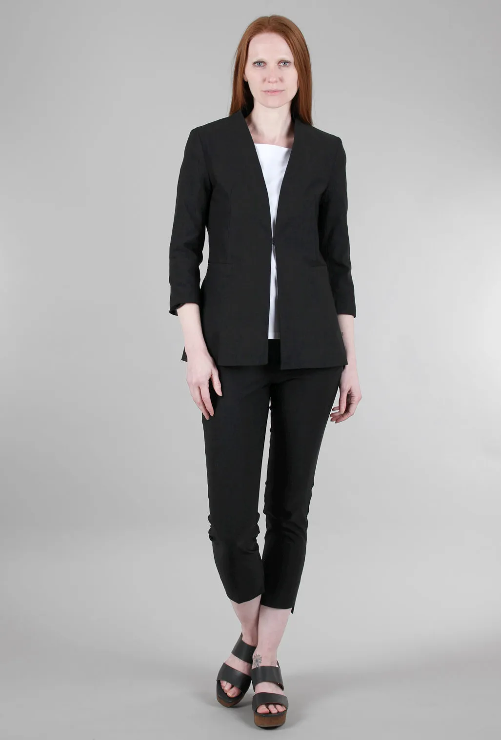 Tailored Jacket Cardie, Black