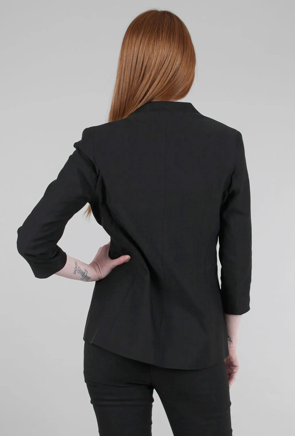 Tailored Jacket Cardie, Black