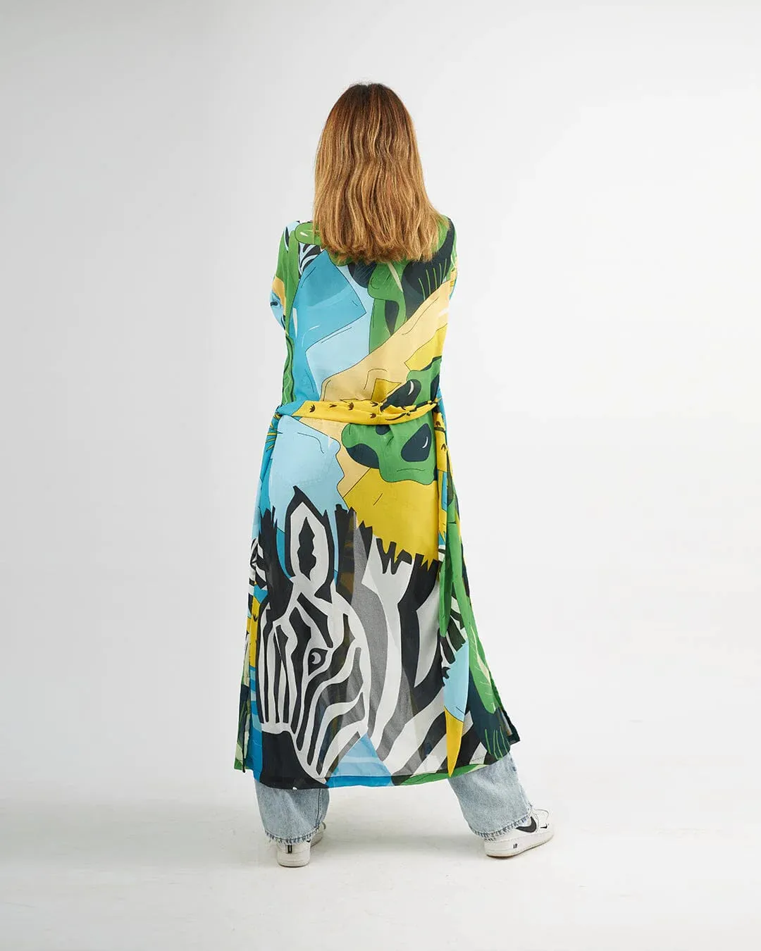 The Dazzle - Chiffon Kimono - The Makeovr